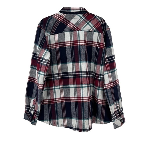 NWT’S Orvis, Pinnacle, Oversized Plaid 100% Bonded Flannel Shacket SZ XXL - Picture 6 of 16